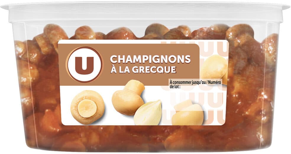 U Salade Champignons à la grecque 300g packshot