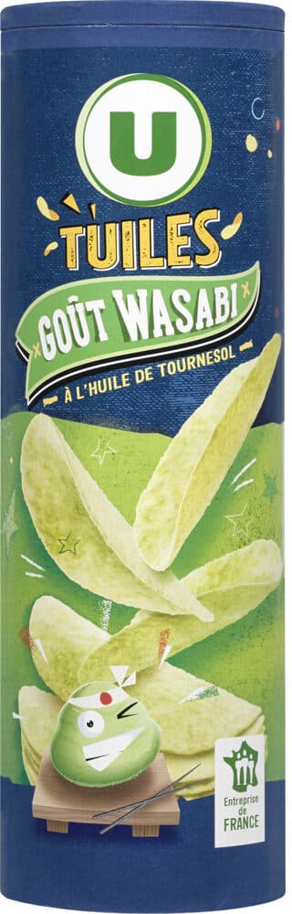 U Tuiles goût wasabi packshot