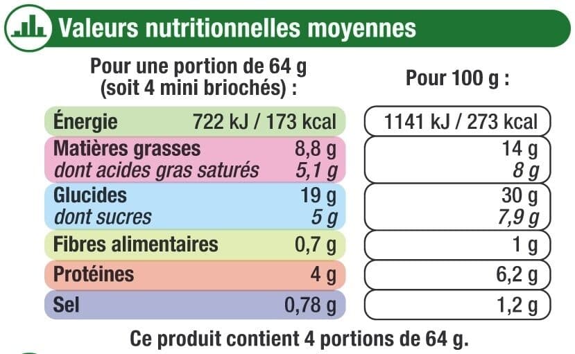 U Mini briochés packshot