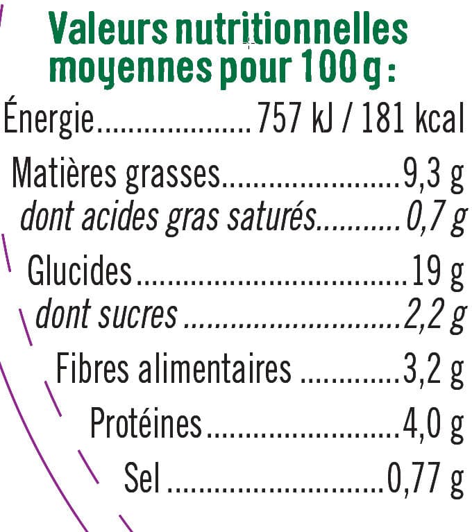 U Boulgour quinoa rouge et blanc, pois chiches et cranberries packshot