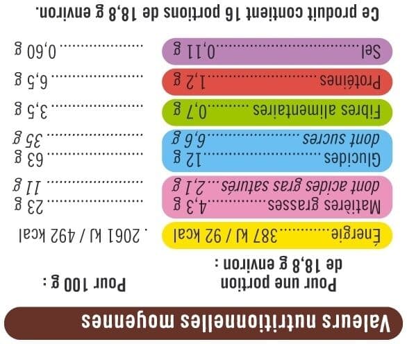 U Biscuits fourrés chocolat P'tit fourré - 16 sachets - Paquet de 300g packshot