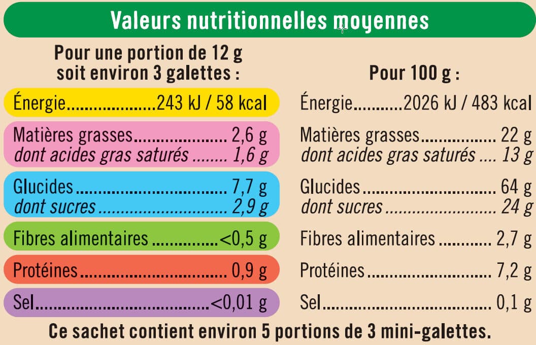 U Mini galette de riz nappée de chocolat au lait packshot
