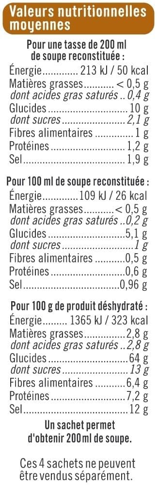 U Soupe instantanée à l'oignon et croûtons aromatisée packshot