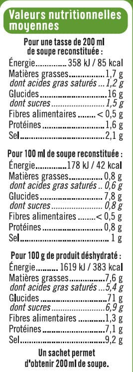 U Soupe instantanée aux asperges et croûtons packshot