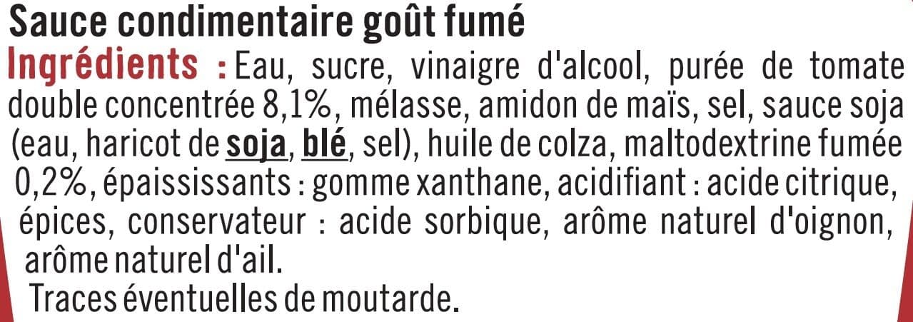 U Sauce barbecue flacon de 510ml packshot