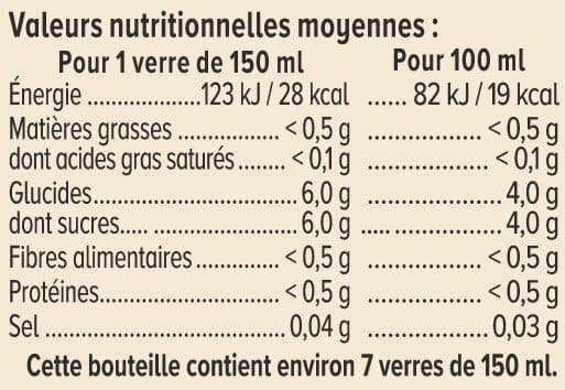 U Boisson plate à la citronnade bouteille de 1l packshot