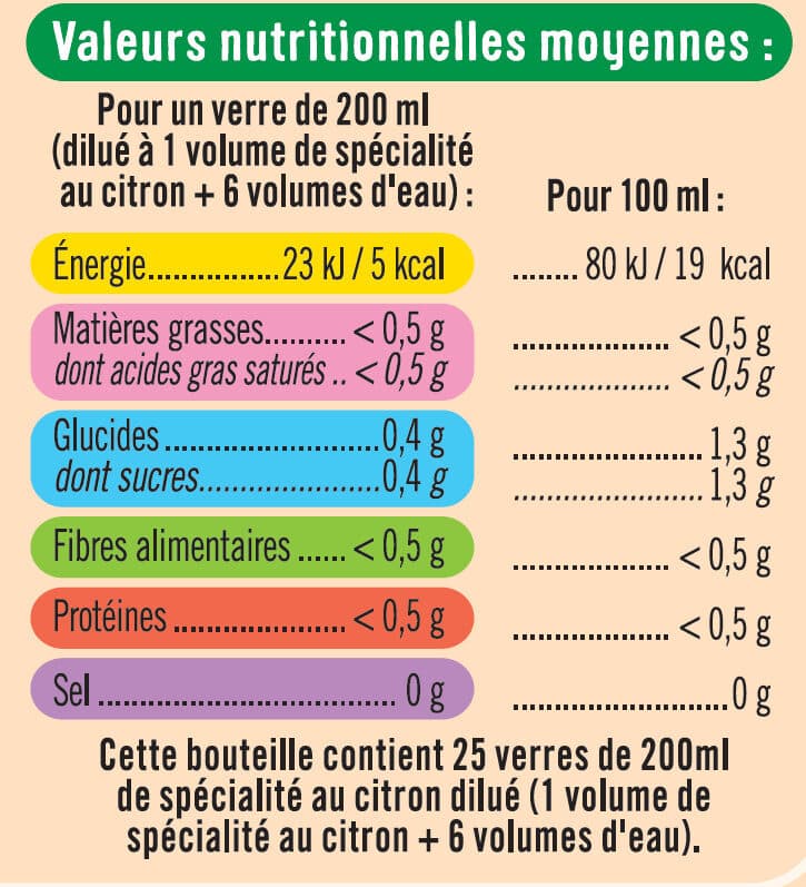 U Spécialité à diluer citron - 70cl packshot