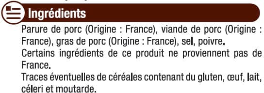 U Rillettes packshot