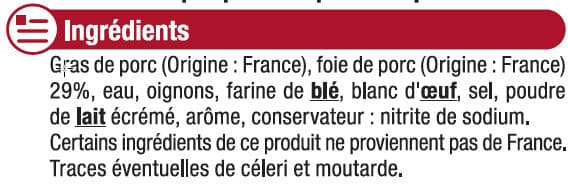 U Pâté de foie packshot