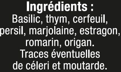 U Herbes de provence lyophilisées pot de 15g packshot