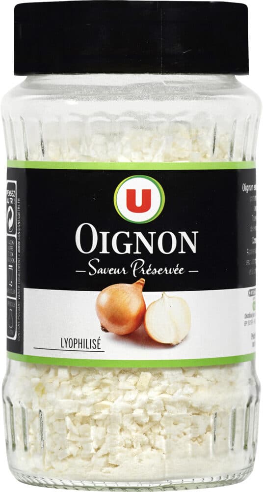 U Oignon lyophilisé pot de 35g packshot