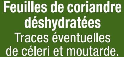 U Coriande feuille packshot