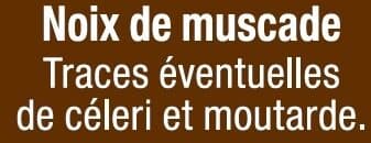 U Noix de muscage packshot