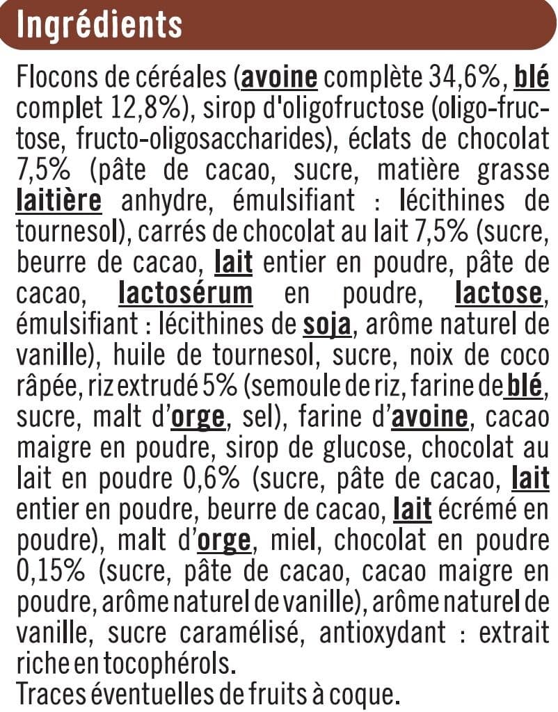 U Croustillant aux 2 chocolats packshot