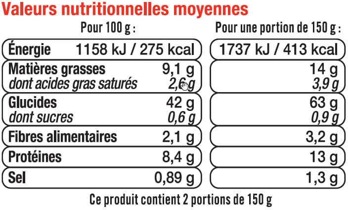 U Ravioli au boeuf packshot
