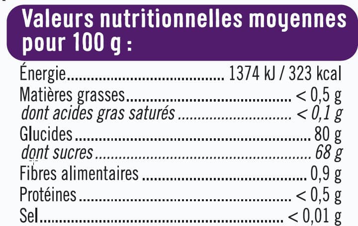 U Fleurs sans gélatine bon & végétarien packshot
