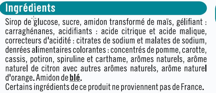U Frites sans gélatine bon & végetarien packshot