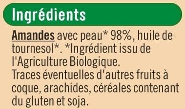 U Amandes grillées paquet de 100g packshot