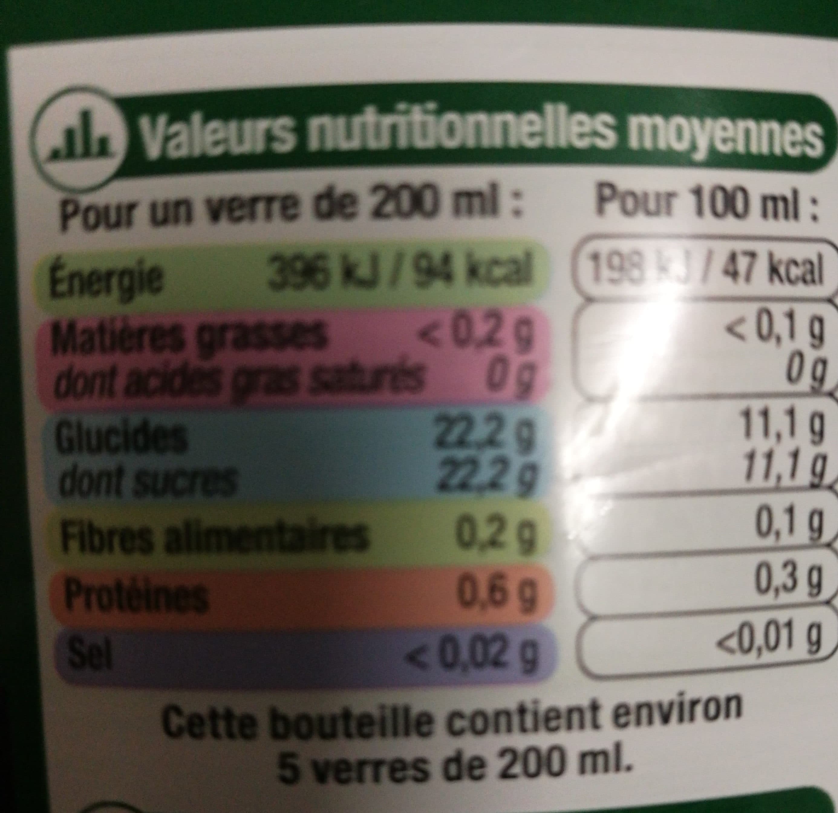 U Pur jus de pomme de Bretagne 3 fruits de chez nou3s packshot
