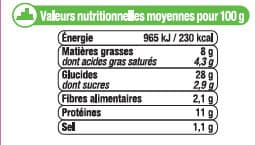 U Pizza été chèvre légumes grillés packshot