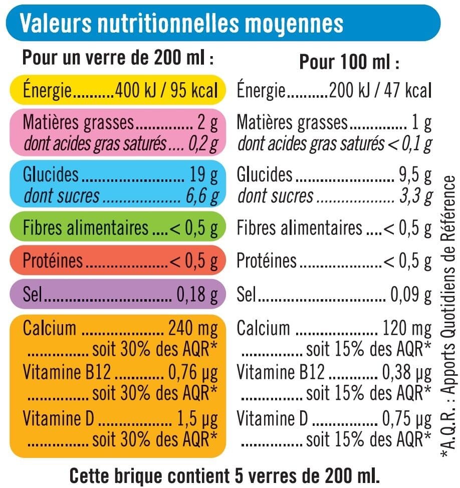 U Boisson végétale saveur riz calcium packshot