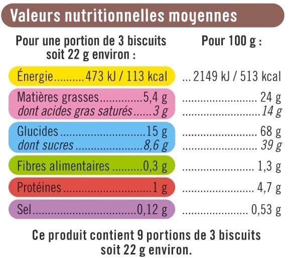 U Biscuits cigarettes paquet de 200g packshot