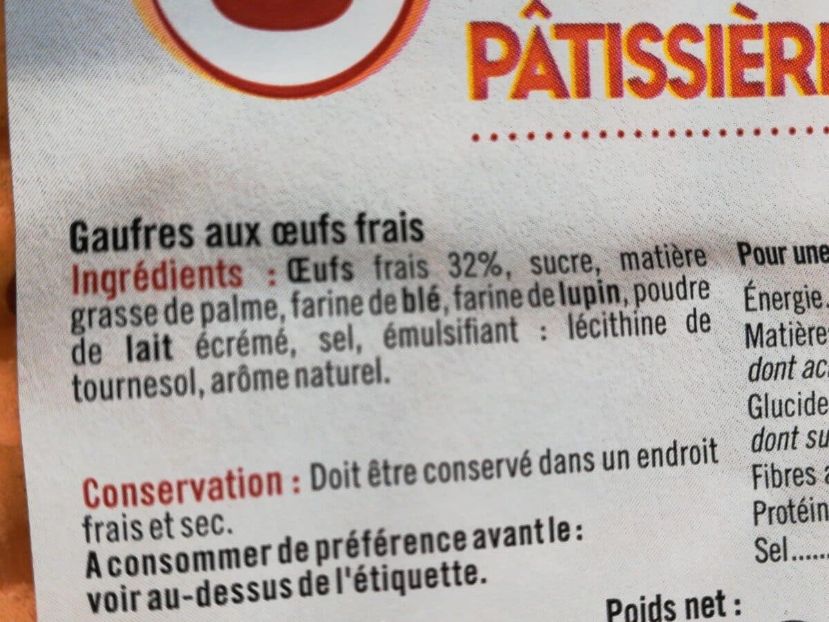 U Gaufres pâtissières packshot