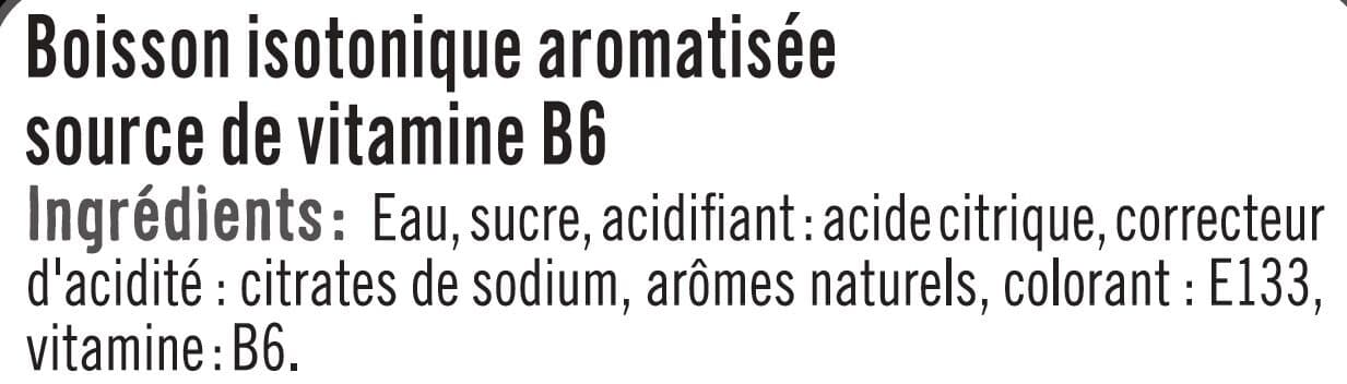 U Boisson sport isotonique fraise/pastèque packshot