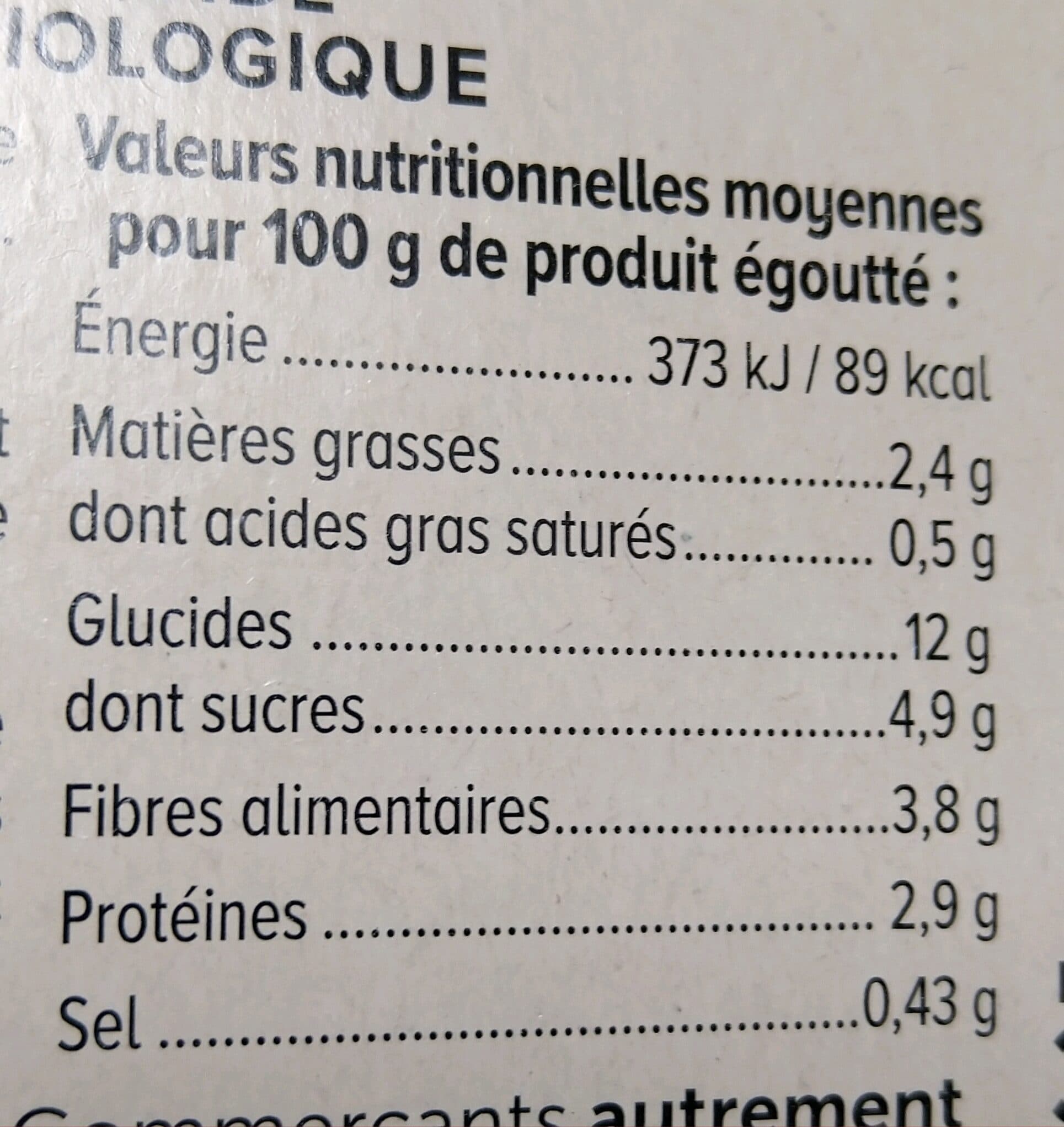 U Maïs doux en grains - 3 boîtes de 140g packshot