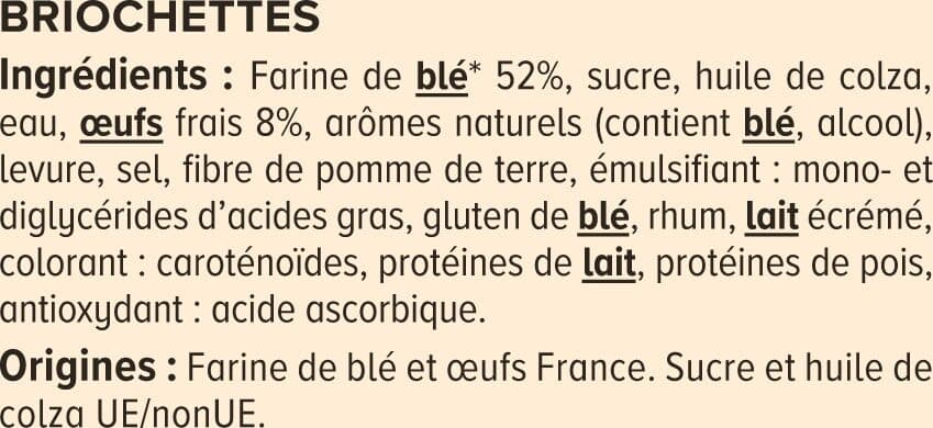 U Briochettes x12, 480g packshot