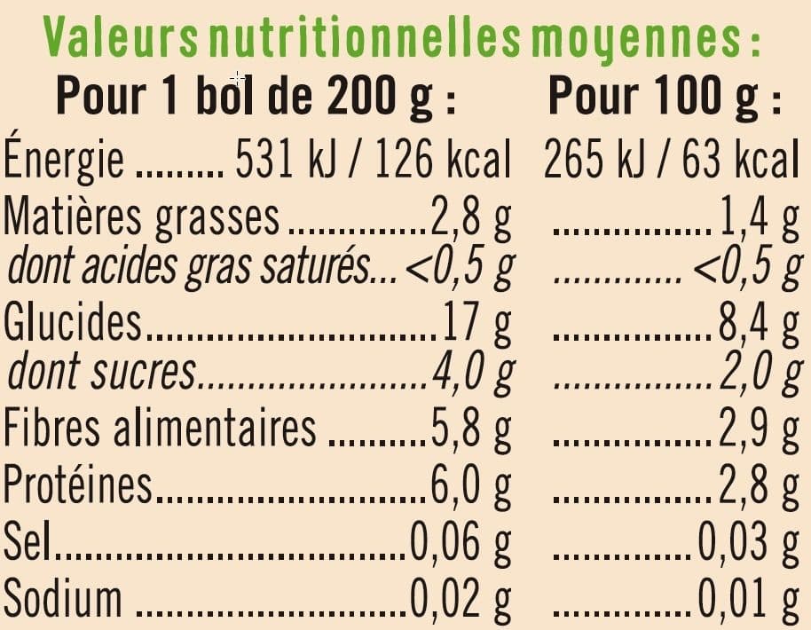 U Bols soir petits pois maïs riz sans morceaux U_TOUT_PETITS Bio packshot