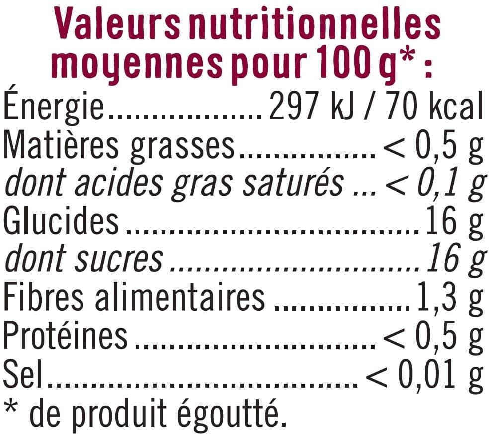 U Cocktail de 4 fruits au sirop léger packshot