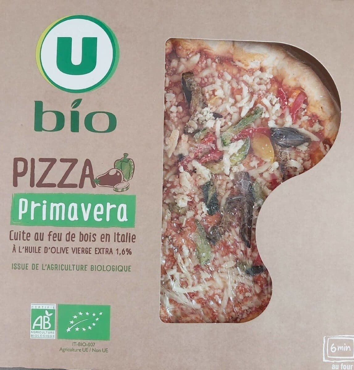 U Pizza aux légumes , 380g packshot