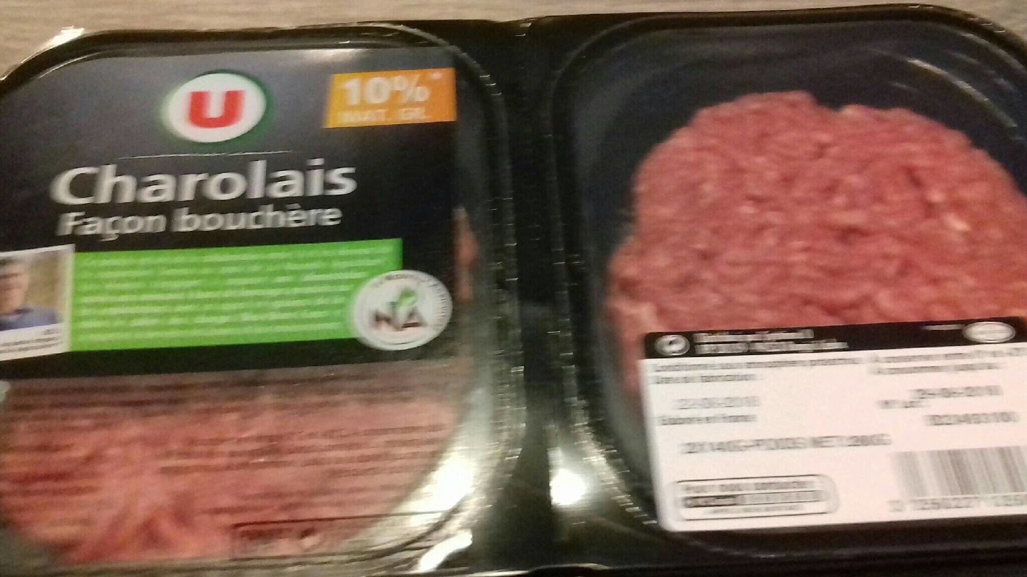 U Steak haché, 10% Matières Grasses, Filière packshot