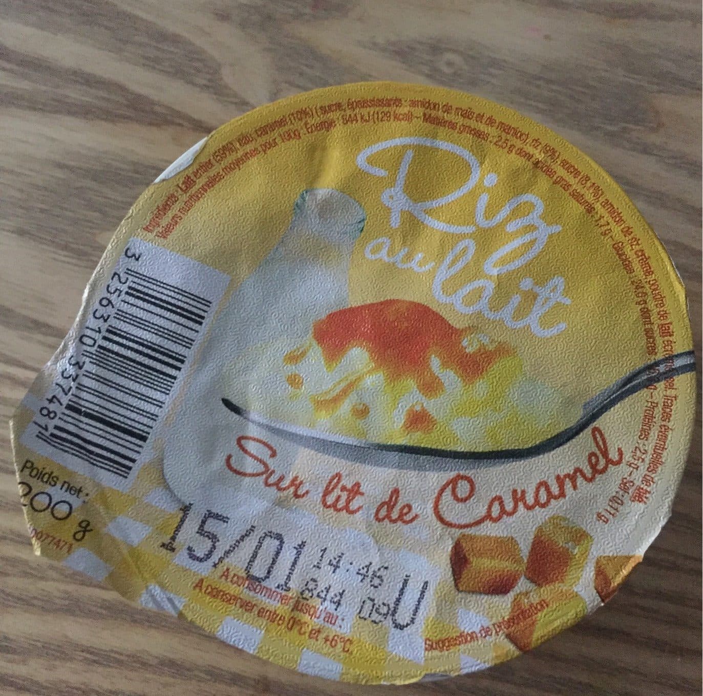 1ER PRIX Riz au lait Sur lit de Caramel packshot