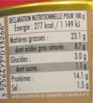 Open Food Facts Larzul, Pate de campagne pur porc fermier packshot