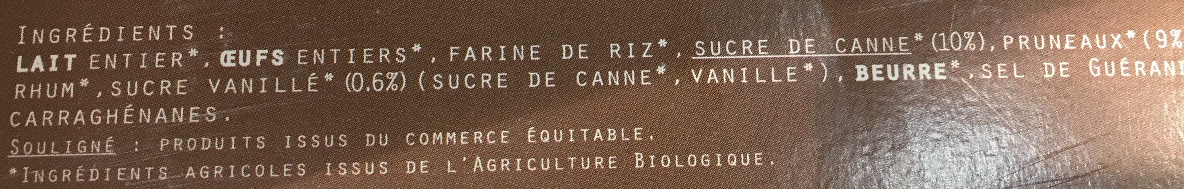 N! Nature Far Breton aux Pruneaux packshot