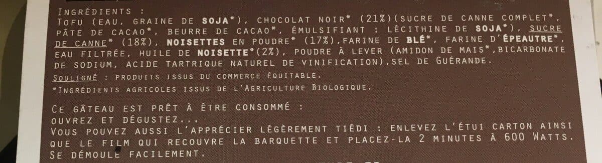 Open Food Facts Brownie packshot