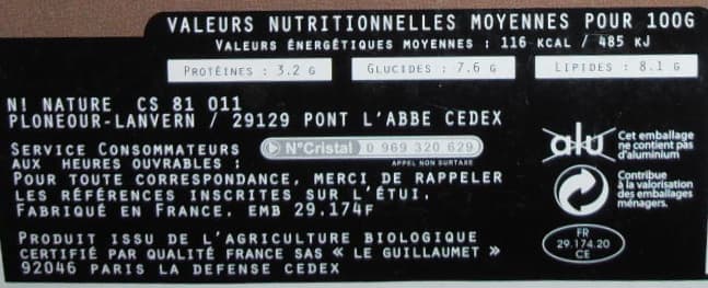 n! nature Gratin d'aubergine packshot