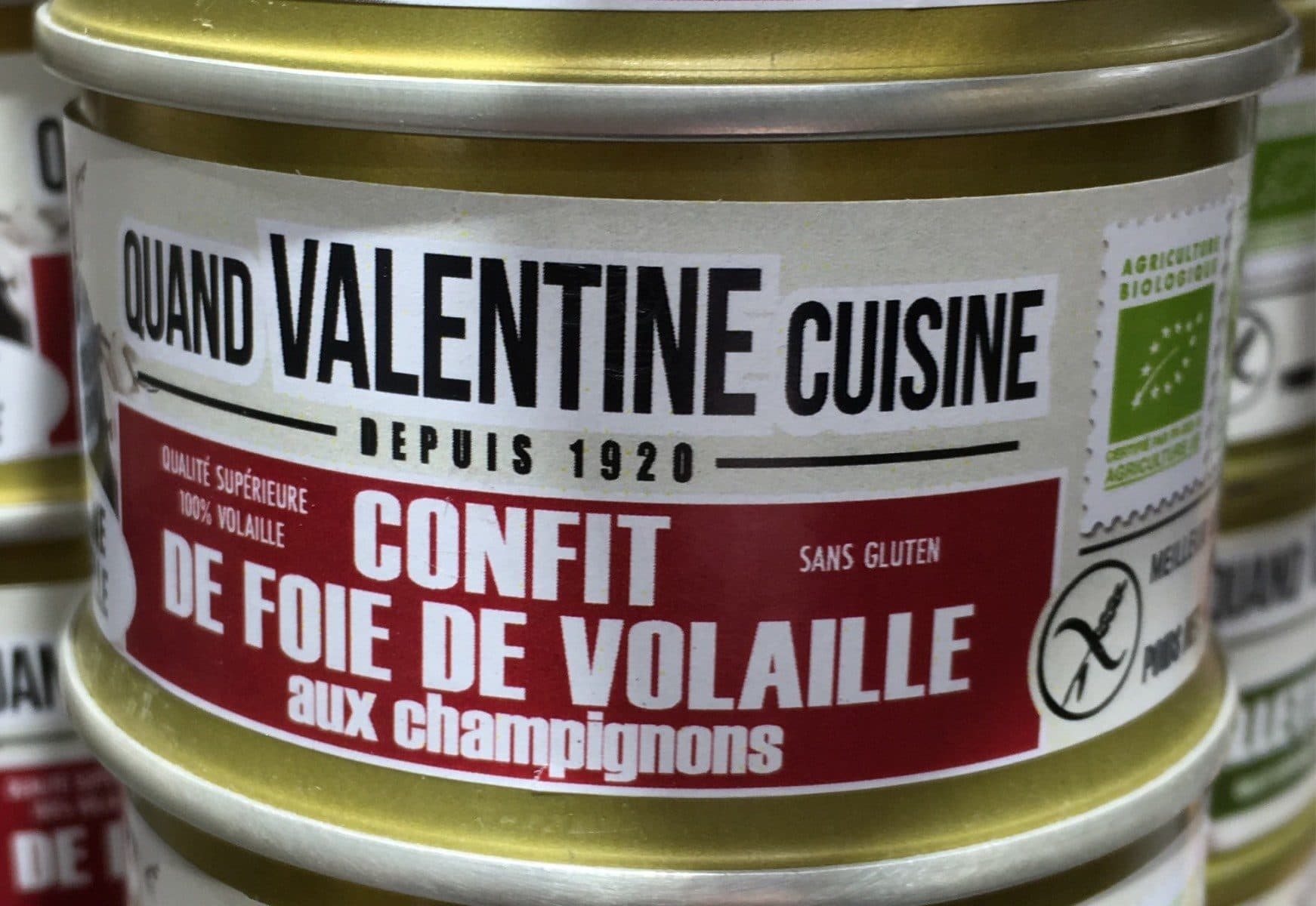 Open Food Facts Confit De Foie De Volaille Aux Champignons packshot