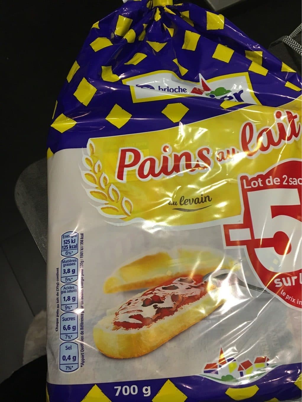 Pasquier Pains au lait x 10 packshot