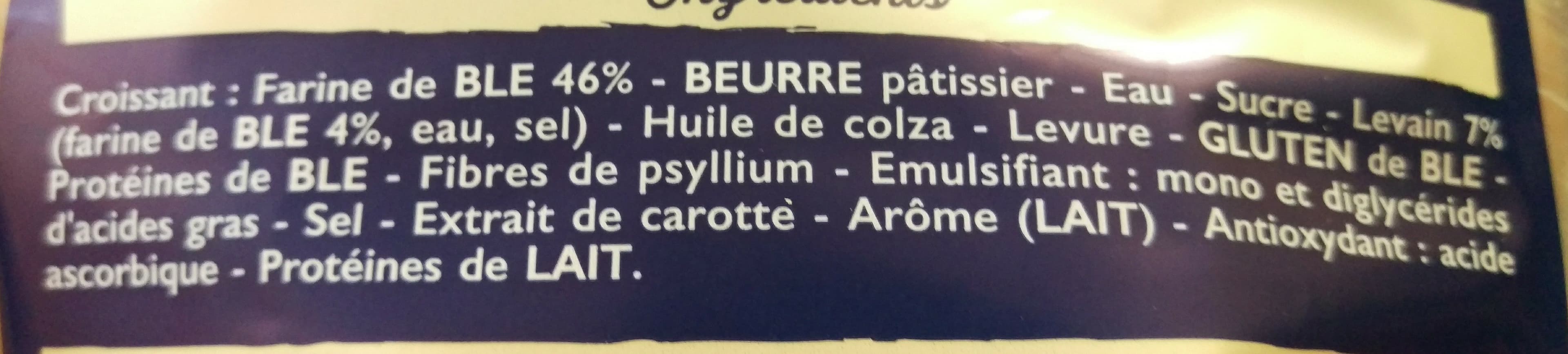 Brioches Pasquier Croissants au Levain packshot