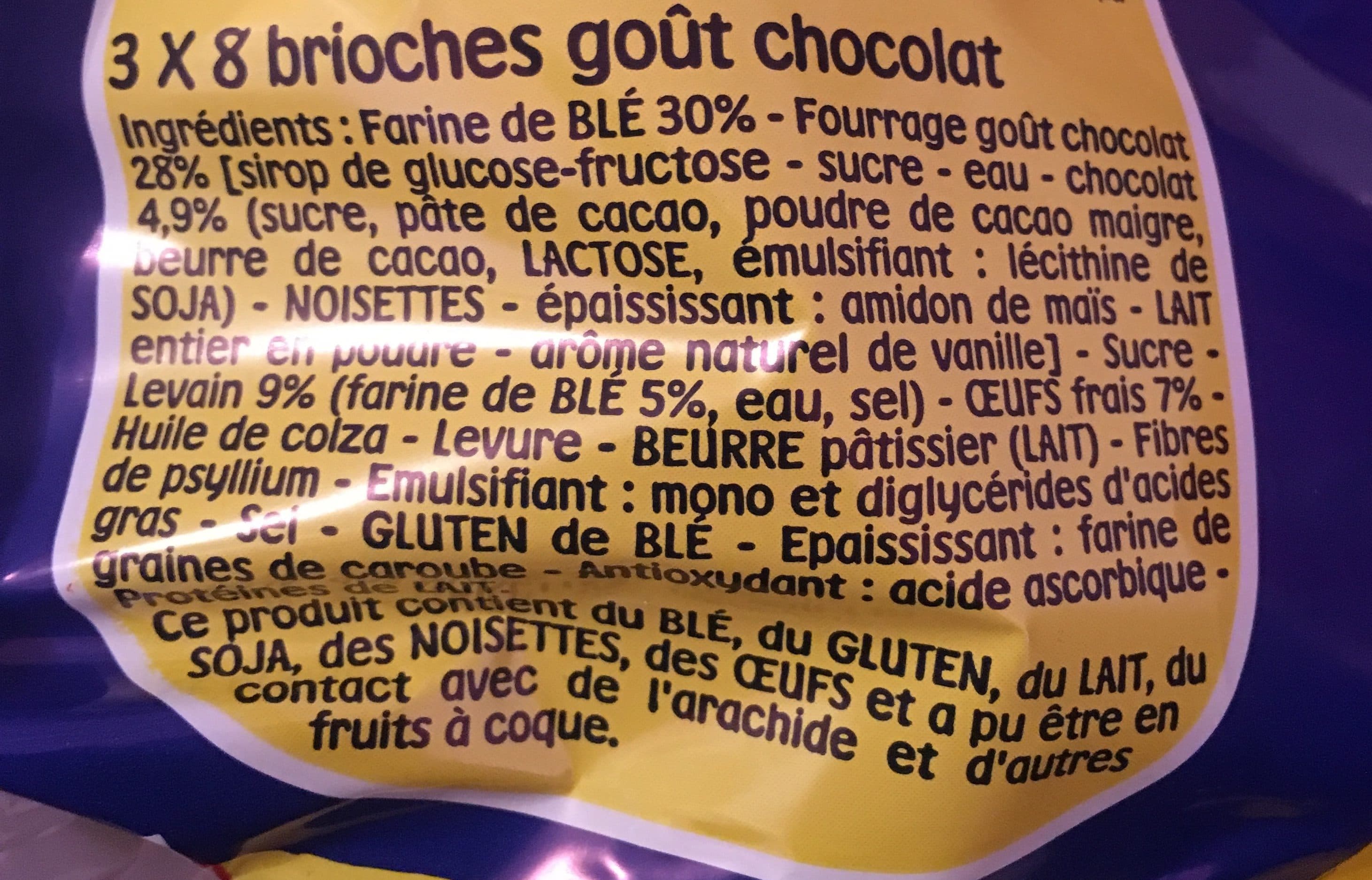 Pasquier Pitch lot de 3x8 au chocolat packshot