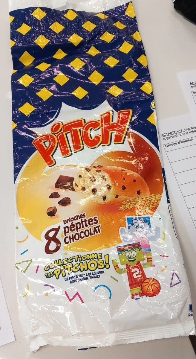 Brioche Pasquier Brioches 8 pépites chocolat packshot