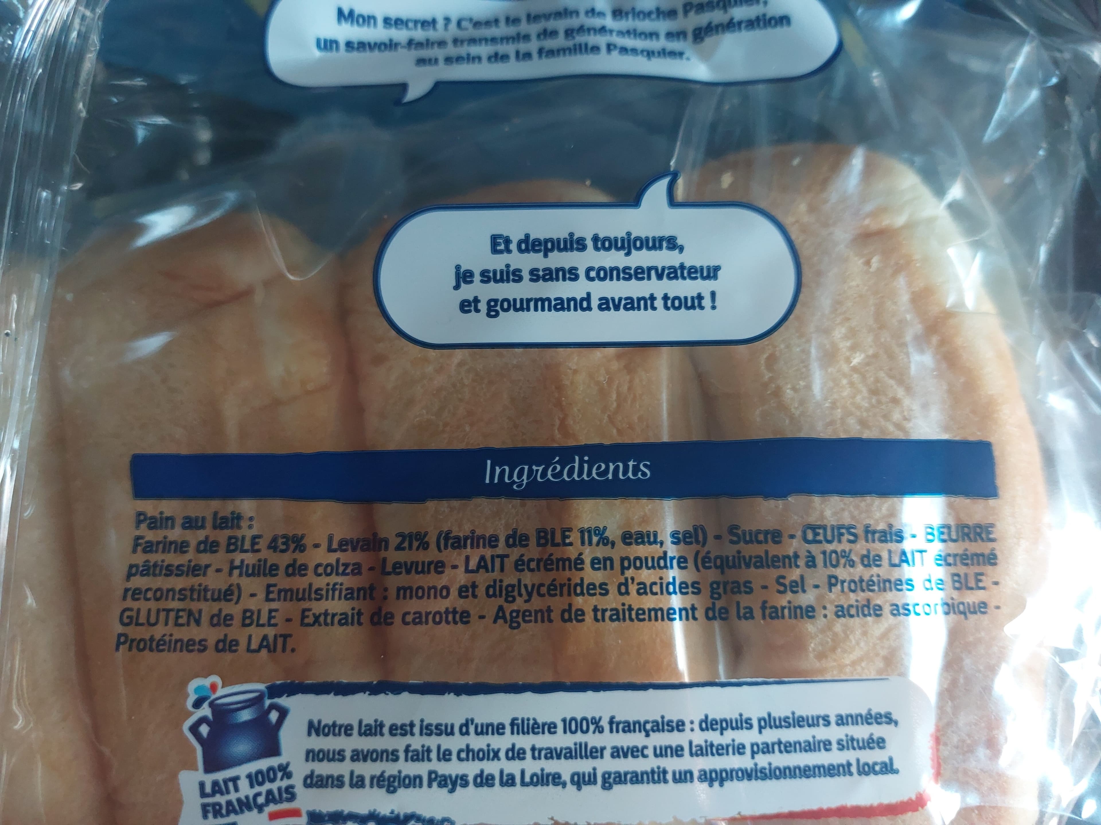 Squier Pains au lait format familial packshot