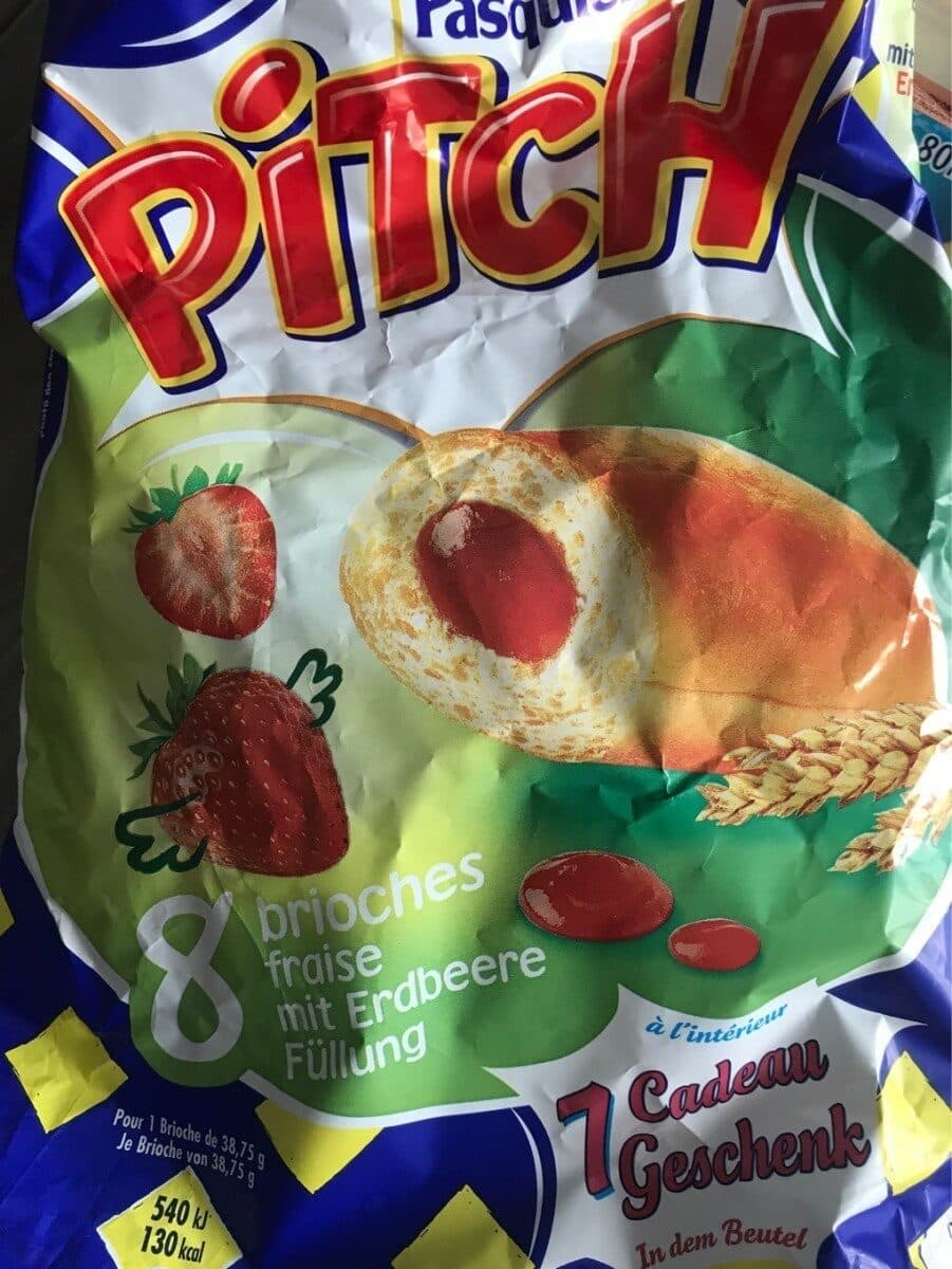 Brioche Pasquier Pitch - brioches fraises packshot