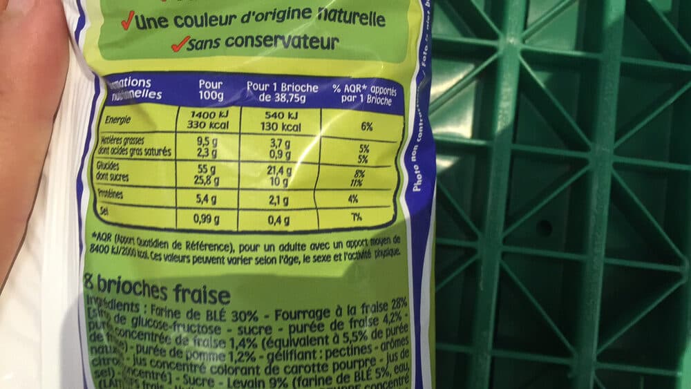 Brioche Pasquier Pitch - brioches fraises packshot