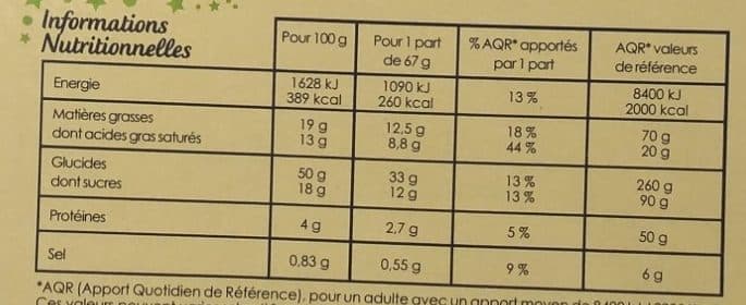 Brioche Pasquier Galette des Rois fourrée à la pomme packshot