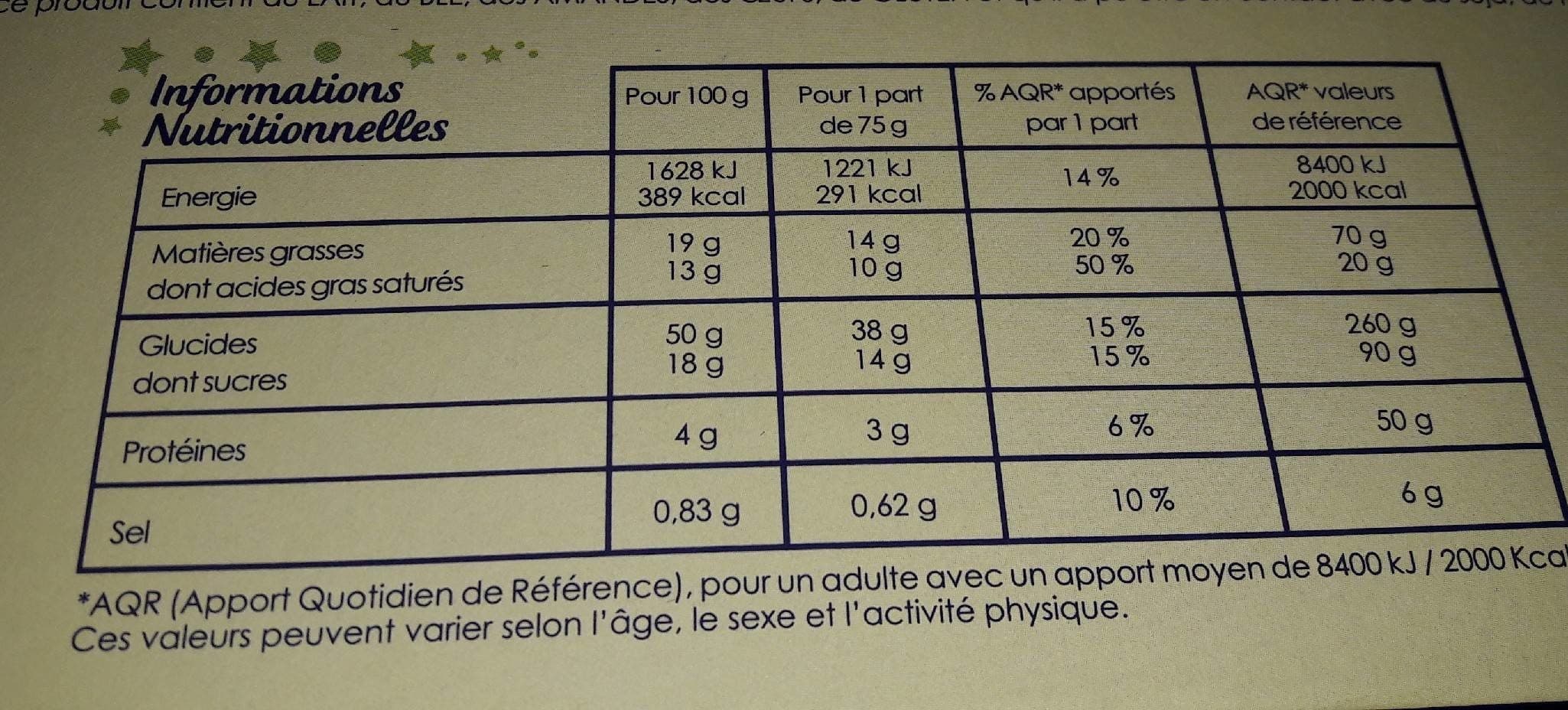 Brioche Pasquier Galette des rois pomme packshot