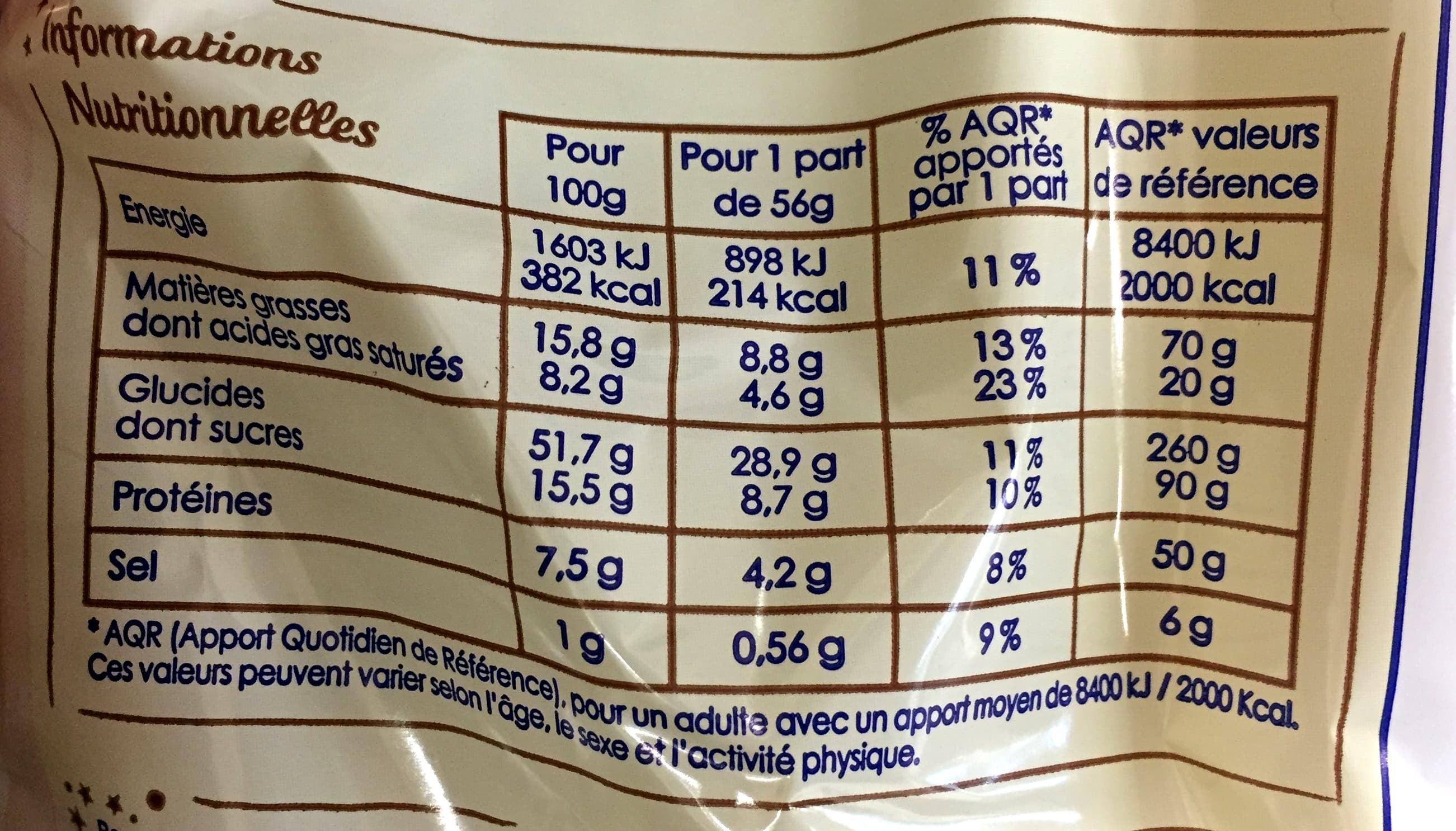 Pasquier Couronne des rois pépites de chocolat packshot